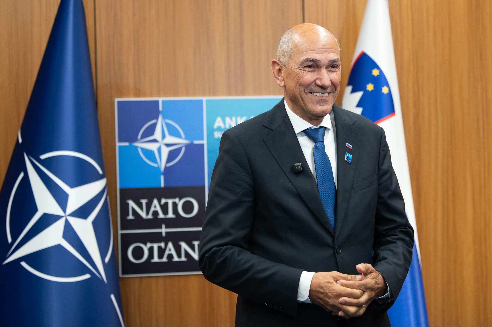 Janša v Ankari opozoril: Slovenija mora v Natu znova držati besedo – tako je popravil ugled, ki ga je prejšnji premier Golob že rahlo načel