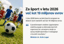 Rekordna podpora slovenskemu športu: letos več kot 19 milijonov evrov