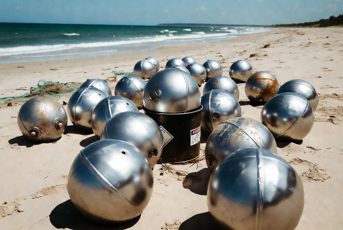 Misteriozne naplavine na plažah Queenslanda v Avstraliji: Del vesoljskega plovila ali raketnega odpadka?