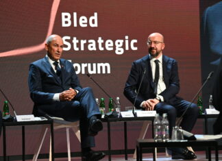 Janša na Bledu med pomembnimi evropskimi voditelji: Blejski strateški forum znova postavlja Slovenijo v središče pomembnih mednarodnih razprav janša, strateški forum bled - chat gpt