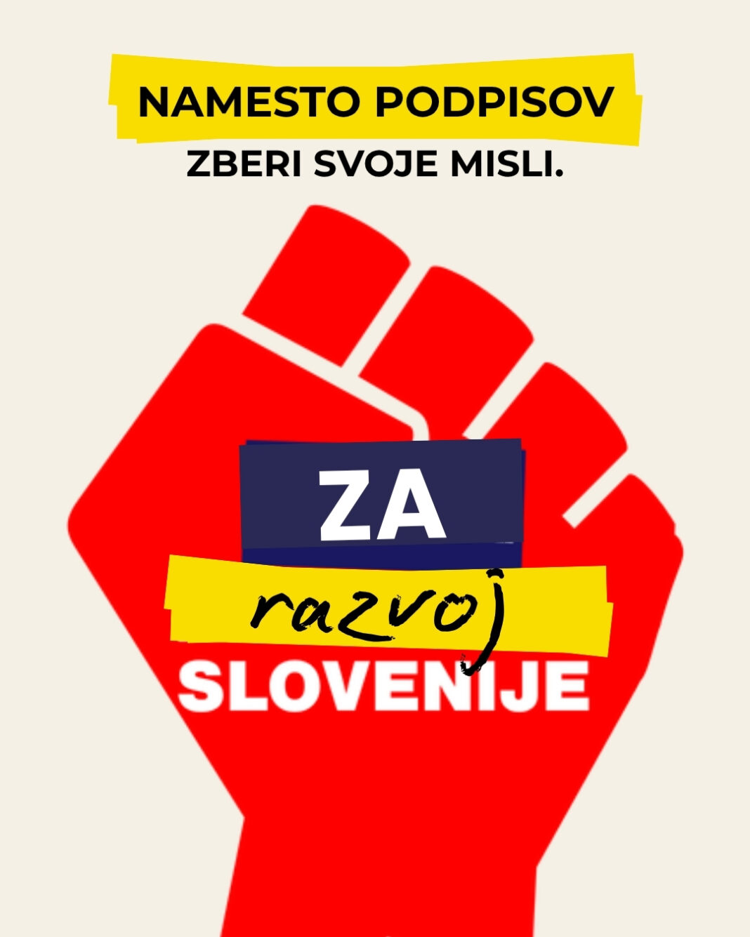 10 za razvoj Slovenije, splet