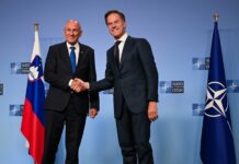 Janša v Bruslju: Rutte pohvalil Slovenijo, po sporih z Golobovo vlado želi država povrniti kredibilnost v Natu Janša, zveza NATO - chat gpt