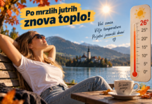 Po jutrih skoraj pri ničli prihaja preobrat: Slovenijo čaka občutna otoplitev, ponekod lahko tudi 26 stopinj! Po hladnih jutrih znova topleje - vreme, chat gpt