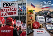 SINDIKATI PROTI ZAKONU, KI LJUDEM PUŠČA VEČ DENARJA? Kako je to mogoče? Zakaj zbirajo podpise proti skupnemu razvoju? sindikati, referendum - chat gpt