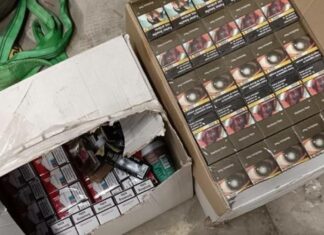 Pri Lendavi odkrili tovarno cigaret: delavci 25 dni brez svetlobe, cigarete vredne 30 milijonov Vir: Policijska uprava Primorsko-goranske županije