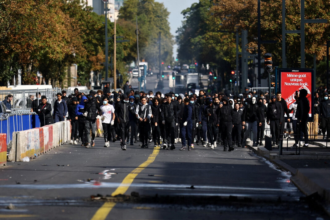 FILE PHOTO: French high school students protest in France https://cloudfront-us-east-2.images.arcpublishing.com/reuters/KTKUGL5DOZO6JFXNCBT6YUJBM4.jpg