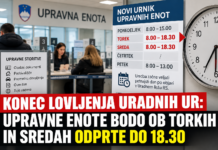 Konec lovljenja uradnih ur: upravne enote bodo ob torkih in sredah odprte do 18.30 upravne enote nov delovnik, chat gpt